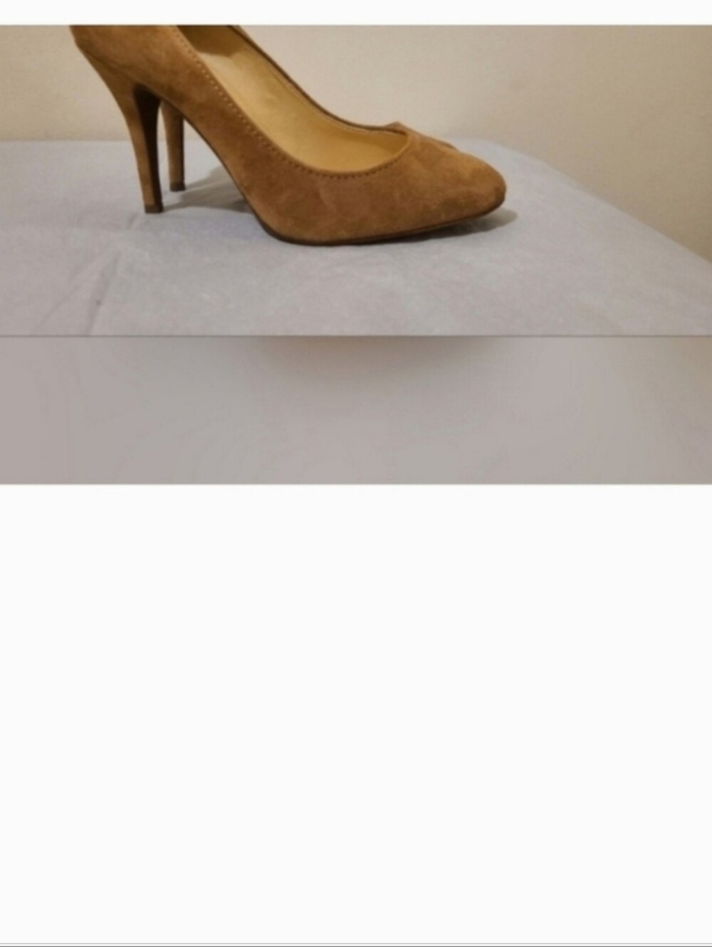 Classic Women's Suede High Heel Pump in Brown - Picture 8 of 12